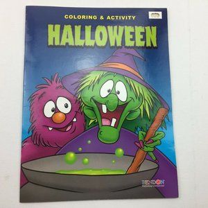 Bendon Publishing Halloween Coloring and Activity Book Kids Maze Drawing